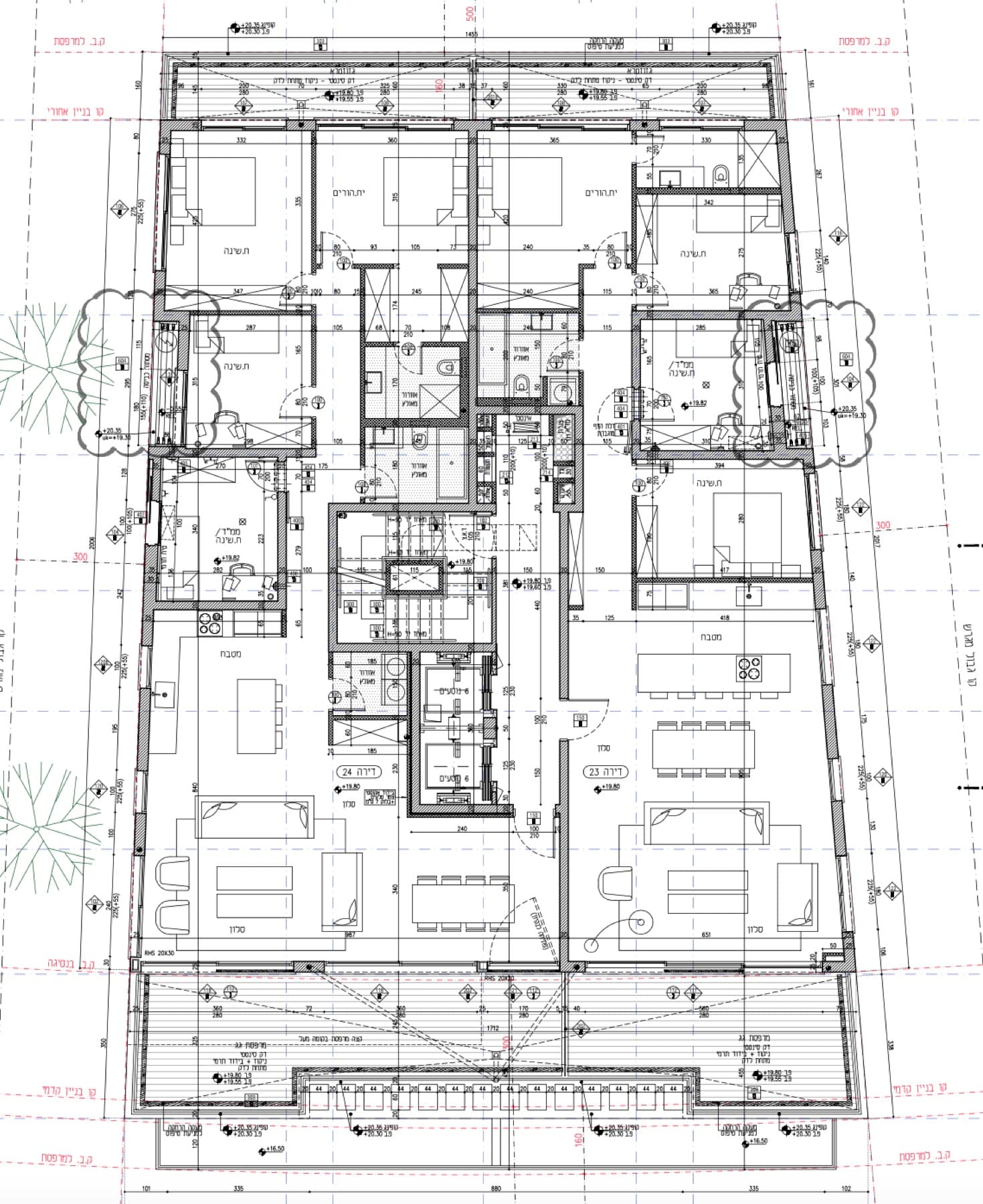 Floor 6 plan — mini penthouse